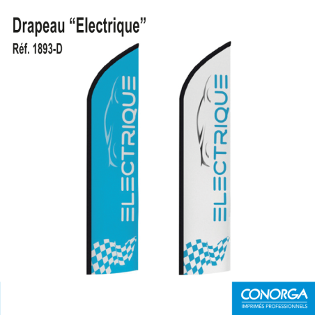 Drapeau Electrique 4m