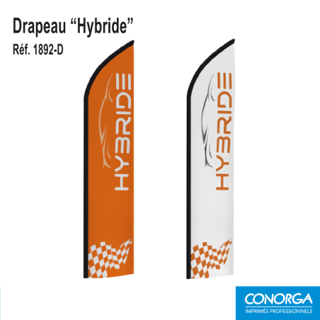 Drapeau Hybride 4m